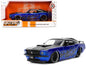 1970 Ford Mustang Boss 429 Black and Blue Metallic with Flames "Bigtime Muscle" Series 1/24 Diecast Model Car by Jada <h2>1970 Jada</h2> <p>High-quality perfect for collectors enthusiasts. Features de