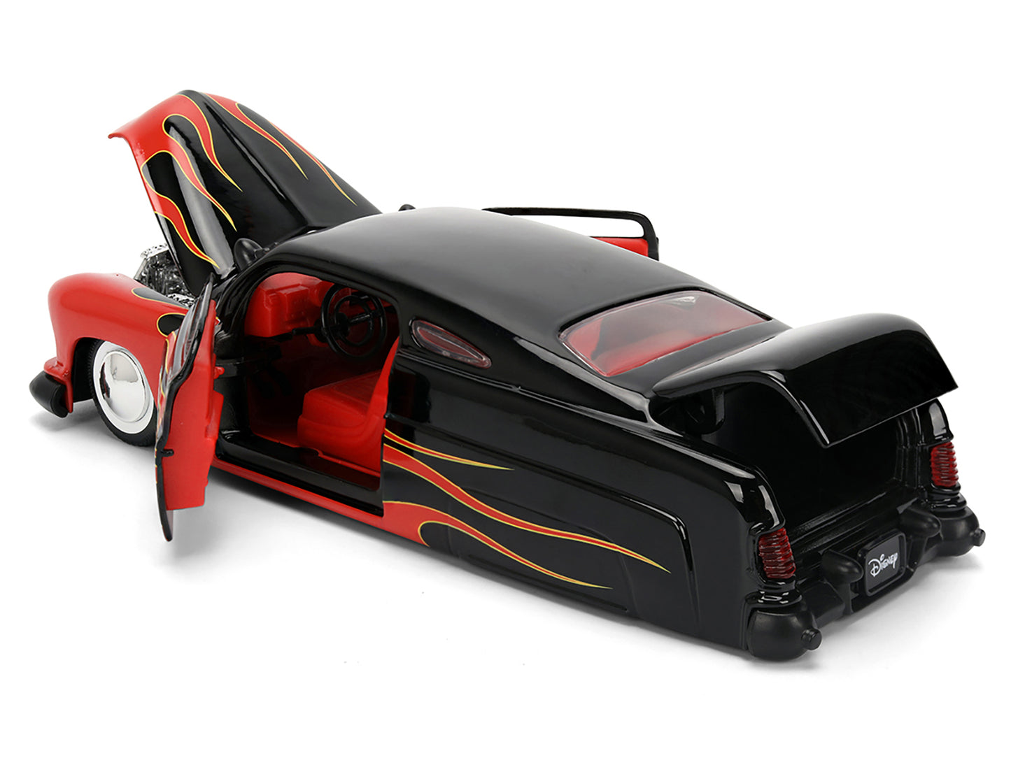 1951 Mercury Coupe Black with Flame Graphics and Red Interior Mickey Mouse Diecast Figure "Disney's Mouse" "Hollywood Rides" Series 1/24 Model Car by Jada <h2>1951 Jada</h2> <p>High-quality perfect fo