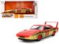 1969 Dodge Charger Daytona #33 Red and Gold Metallic with Graphics "Bigtime Muscle" Series 1/24 Diecast Model Car by Jada <h2>1969 Jada</h2> <p>High-quality perfect for collectors enthusiasts. Feature