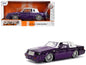 1987 Buick Grand National Candy Purple with Graphics and White Top Interior "Bigtime Muscle" Series 1/24 Diecast Model Car by Jada <h2>1987 Jada</h2> <p>High-quality perfect for collectors enthusiasts