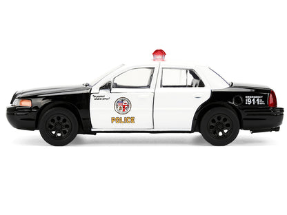 Ford Crown Victoria "LAPD (Los Angeles Police Department) Black and White "The Fast the Furious" (2001) Movie "Fast & Series 1/32 Diecast Model Car by Jada <h2>Ford Jada</h2> <p>High-quality perfect f