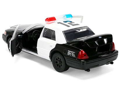 Ford Crown Victoria "LAPD (Los Angeles Police Department) Black and White "The Fast the Furious" (2001) Movie "Fast & Series 1/32 Diecast Model Car by Jada <h2>Ford Jada</h2> <p>High-quality perfect f