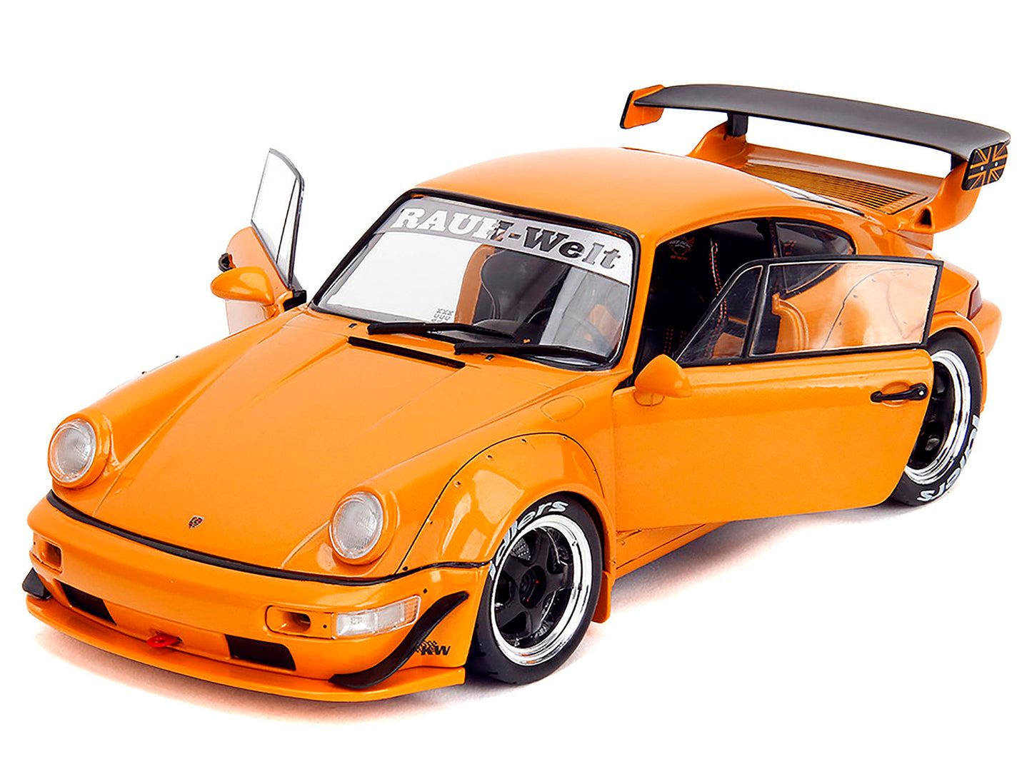 RWB Bodykit "Hibiki" Orange Metallic "Pink Slips" Series 1/18 Diecast Model Car by Jada <h2>RWB Jada</h2> <p>High-quality perfect for collectors and enthusiasts. Features detailed interior exterior cr