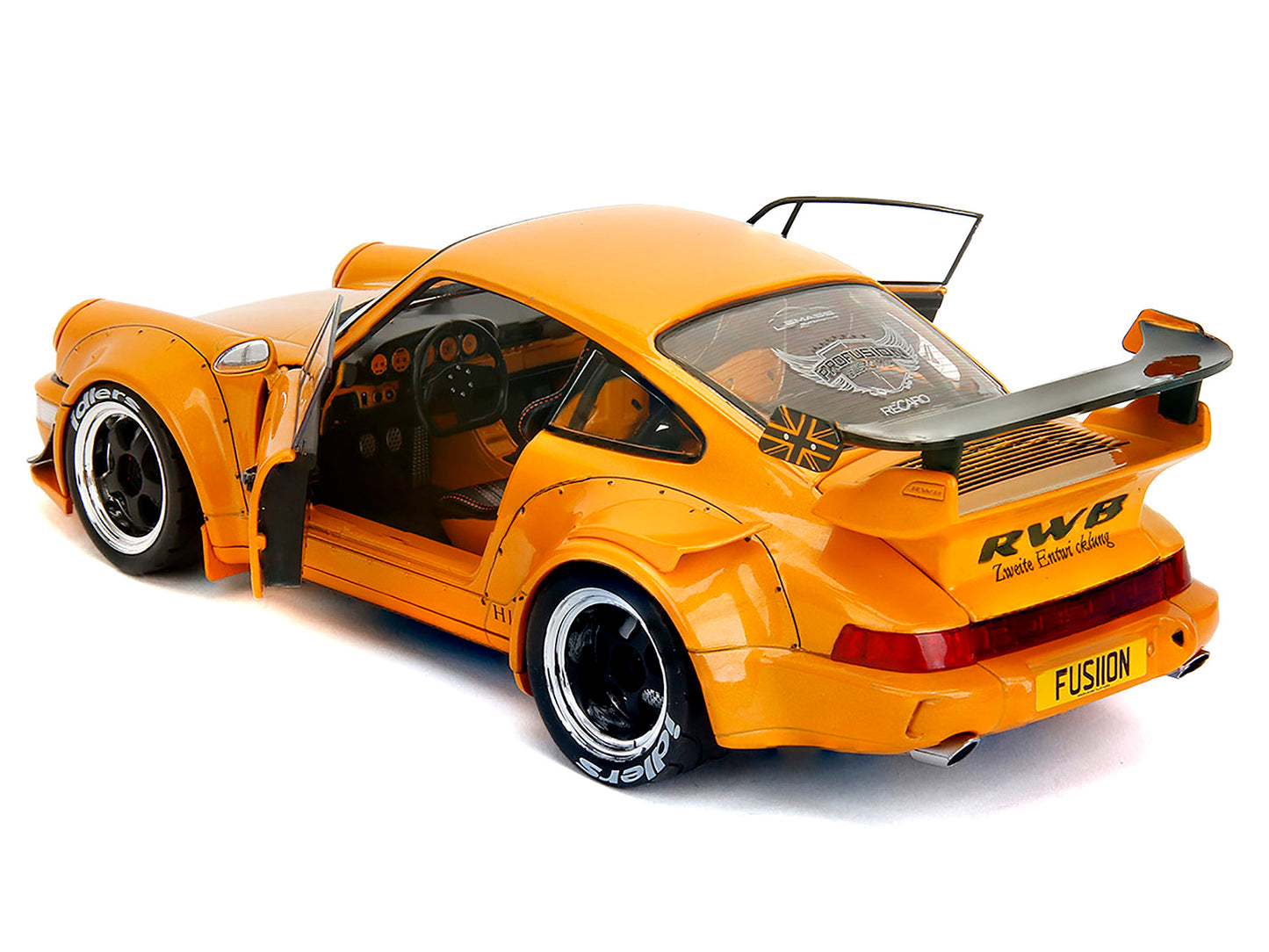 RWB Bodykit "Hibiki" Orange Metallic "Pink Slips" Series 1/18 Diecast Model Car by Jada <h2>RWB Jada</h2> <p>High-quality perfect for collectors and enthusiasts. Features detailed interior exterior cr