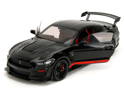 Shelby GT500 "Code Red" Black with Red Stripes "Pink Slips" Series 1/18 Diecast Model Car by Jada <h2>Shelby Jada</h2> <p>High-quality perfect for collectors and enthusiasts. Features detailed interio