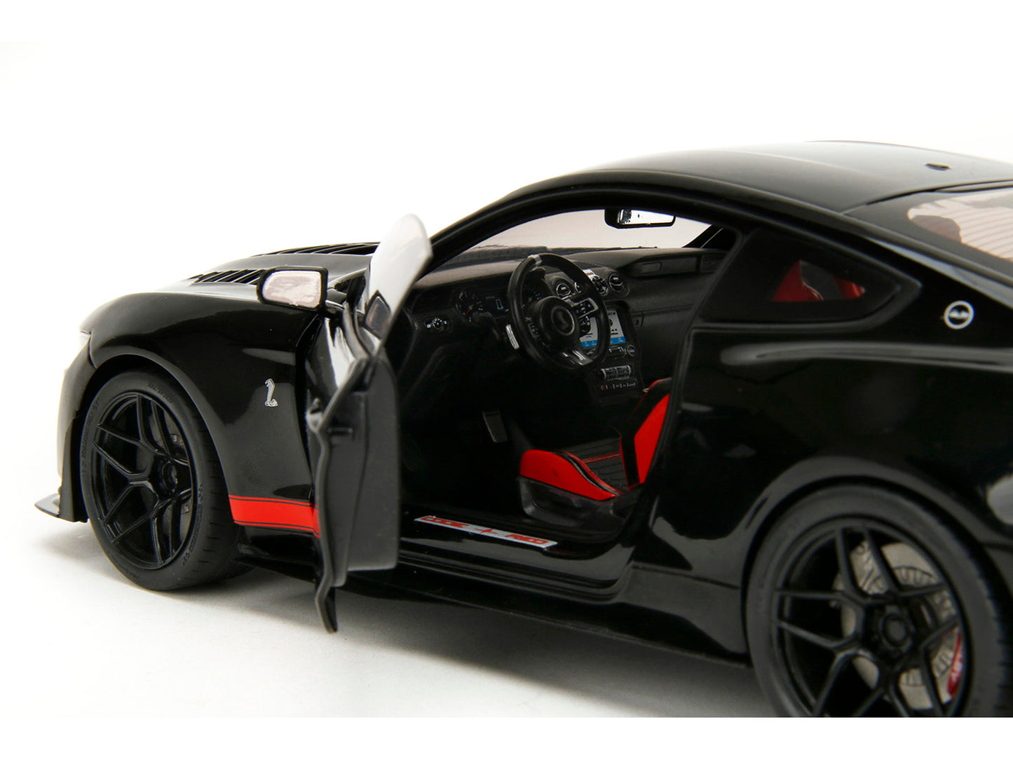 Shelby GT500 "Code Red" Black with Red Stripes "Pink Slips" Series 1/18 Diecast Model Car by Jada <h2>Shelby Jada</h2> <p>High-quality perfect for collectors and enthusiasts. Features detailed interio