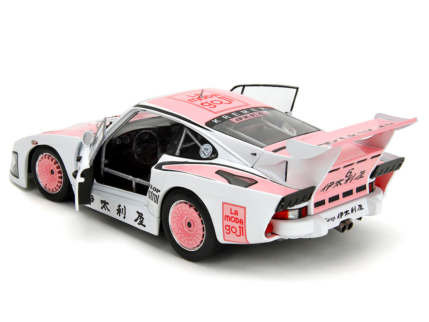 Porsche 935 K3 #6 Bob Wollek - Henri Pescarolo Winner "Suzuka 1000KM" (1981) "Pink Slips" Series 1/18 Diecast Model Car by Jada <h2>Porsche Jada</h2> <p>High-quality perfect for collectors and enthusi