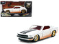 Roman's Ford Mustang White with Black Stripes and Red Interior (Dirty Version) "Fast & Furious" Movie Furious 25th Anniversary" Series 1/32 Diecast Model Car by Jada <h2>Roman's Jada</h2> <p>High-qual