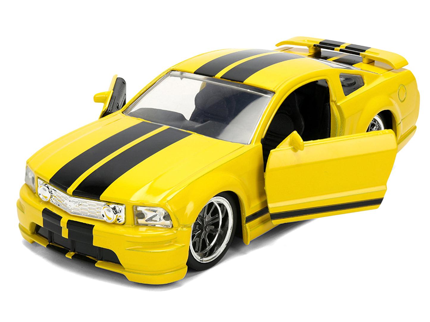 2006 Ford Mustang GT Yellow with Black Stripes "Fast & Furious 25 Years" Series 1/32 Diecast Model Car by Jada <h2>2006 Jada</h2> <p>High-quality perfect for collectors and enthusiasts. Features detai