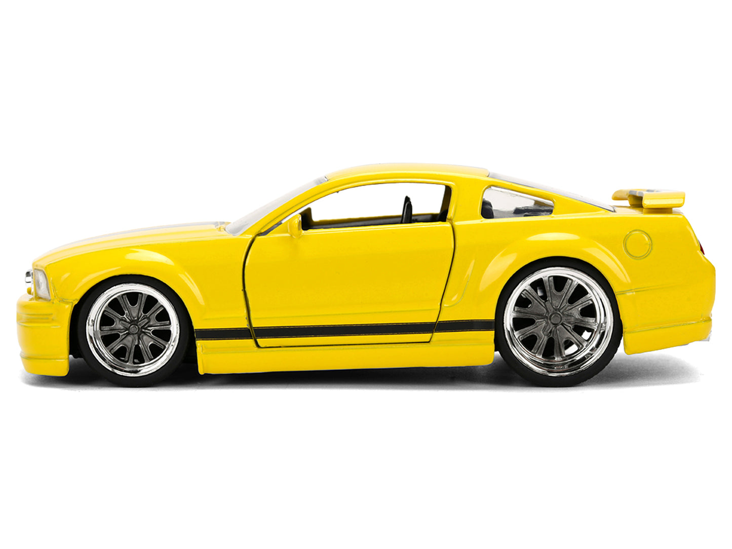 2006 Ford Mustang GT Yellow with Black Stripes "Fast & Furious 25 Years" Series 1/32 Diecast Model Car by Jada <h2>2006 Jada</h2> <p>High-quality perfect for collectors and enthusiasts. Features detai