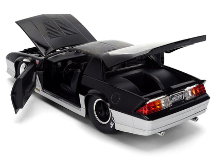 1985 Chevrolet Camaro Z28 "Mickey Thompson" Black and Silver Metallic "Bigtime Muscle" Series 1/24 Diecast Model Car by Jada <h2>1985 Jada</h2> <p>High-quality perfect for collectors enthusiasts. Feat