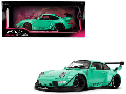 RWB Body Kit "Kei Kishi" Light Blue "Pink Slips" Series 1/18 Diecast Model Car by Jada <h2>RWB Jada</h2> <p>High-quality perfect for collectors and enthusiasts. Features detailed interior exterior cra