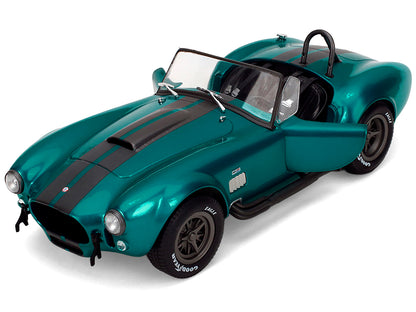 Shelby Cobra 427 MKII Teal Metallic with Gray Stripes "Pink Slips" Series 1/18 Diecast Model Car by Jada <h2>Shelby Jada</h2> <p>High-quality perfect for collectors and enthusiasts. Features detailed