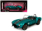 Shelby Cobra 427 MKII Teal Metallic with Gray Stripes "Pink Slips" Series 1/18 Diecast Model Car by Jada <h2>Shelby Jada</h2> <p>High-quality perfect for collectors and enthusiasts. Features detailed