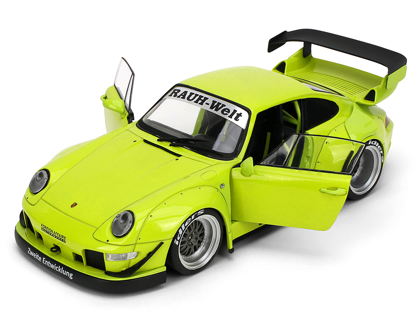 RWB Body Kit "Genki" Lime Green "Pink Slips" Series 1/18 Diecast Model Car by Jada <h2>RWB Jada</h2> <p>High-quality perfect for collectors and enthusiasts. Features detailed interior exterior craftsm