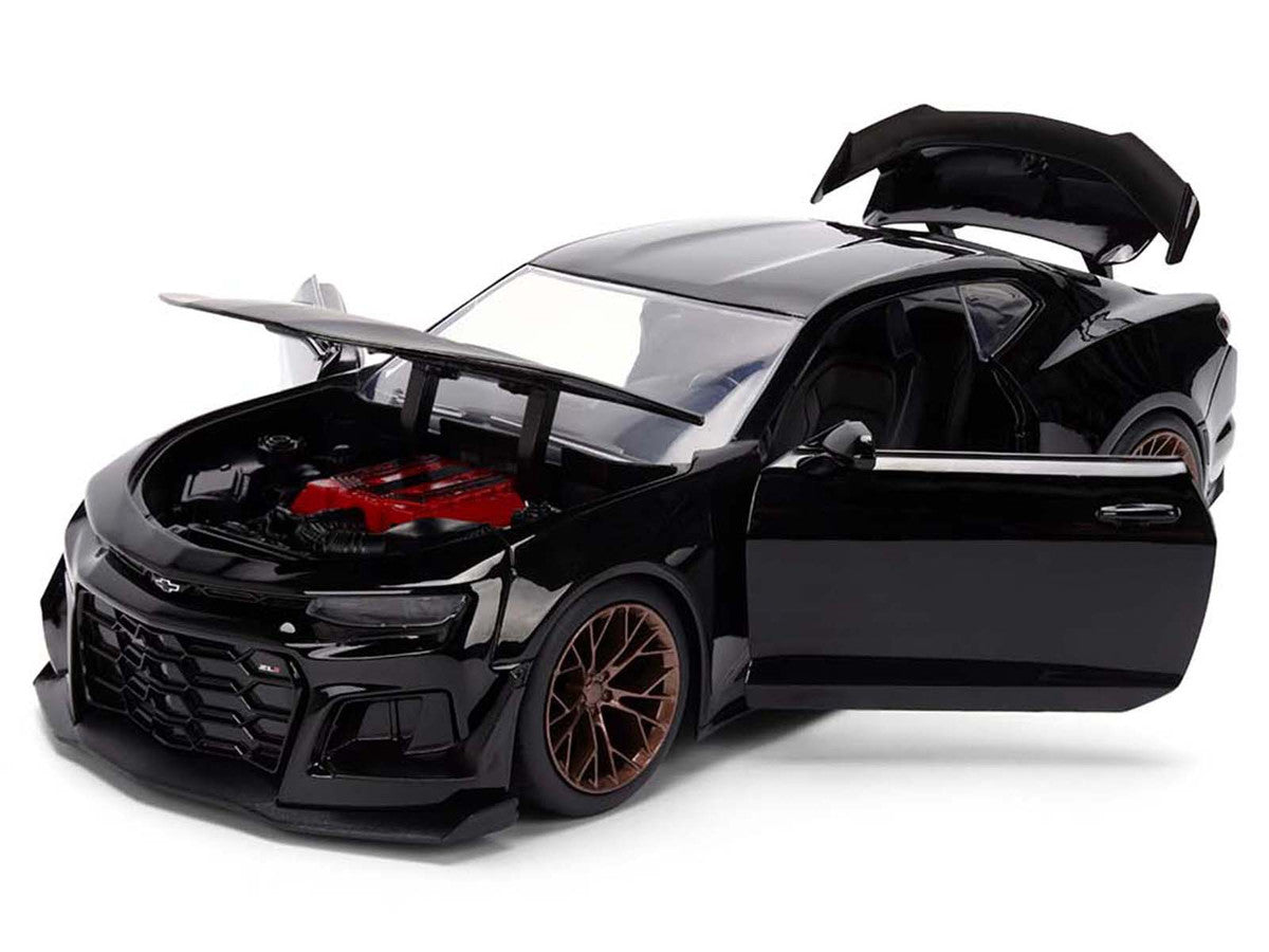 2024 Chevrolet Camaro ZL1 1LE Black "Fast X" (2023) Movie & Furious 25th Anniversary" Series 1/24 Diecast Model Car by Jada <h2>2024 Jada</h2> <p>High-quality perfect for collectors and enthusiasts. F