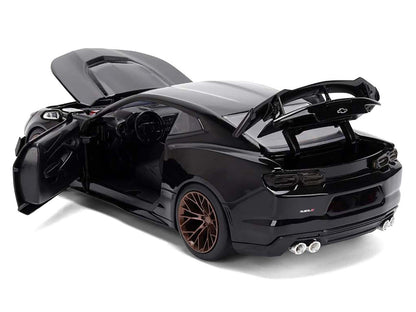 2024 Chevrolet Camaro ZL1 1LE Black "Fast X" (2023) Movie & Furious 25th Anniversary" Series 1/24 Diecast Model Car by Jada <h2>2024 Jada</h2> <p>High-quality perfect for collectors and enthusiasts. F