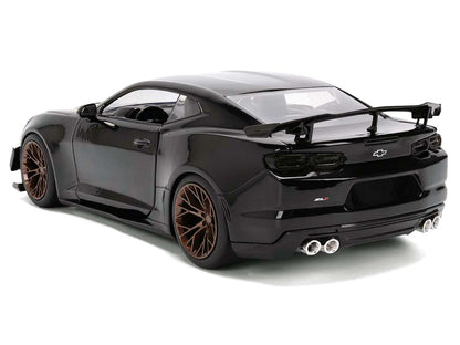 2024 Chevrolet Camaro ZL1 1LE Black "Fast X" (2023) Movie & Furious 25th Anniversary" Series 1/24 Diecast Model Car by Jada <h2>2024 Jada</h2> <p>High-quality perfect for collectors and enthusiasts. F