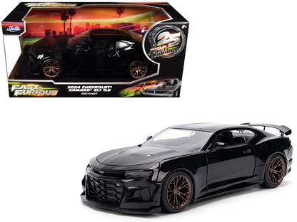 2024 Chevrolet Camaro ZL1 1LE Black "Fast X" (2023) Movie & Furious 25th Anniversary" Series 1/24 Diecast Model Car by Jada <h2>2024 Jada</h2> <p>High-quality perfect for collectors and enthusiasts. F