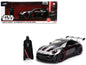 Porsche 911 GT3 RS (992) Black with Silver Hood and Graphics Darth Vader Figure "Star Wars" Franchise "Hollywood Rides" Series 1/24 Diecast Model Car by Jada <h2>Porsche Jada</h2> <p>High-quality perf