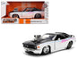 1970 Ford Mustang Boss 429 Black and White with Graphics "Bigtime Muscle" Series 1/24 Diecast Model Car by Jada <h2>1970 Jada</h2> <p>High-quality perfect for collectors enthusiasts. Features detailed