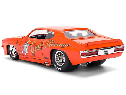 1971 Pontiac GTO "Goat's Revenge" Orange with Graphics "Bigtime Muscle" Series 1/24 Diecast Model Car by Jada <h2>1971 Jada</h2> <p>High-quality perfect for collectors and enthusiasts. Features detail