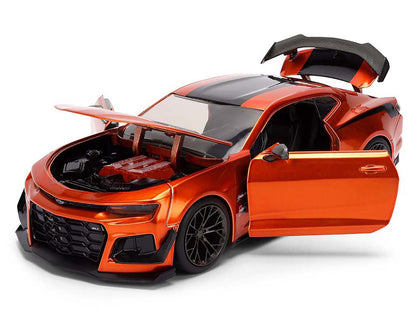 2024 Chevrolet Camaro ZL1 1LE Orange Metallic with Black Stripes "Bigtime Muscle" Series 1/24 Diecast Model Car by Jada <h2>2024 Jada</h2> <p>High-quality perfect for collectors and enthusiasts. Featu