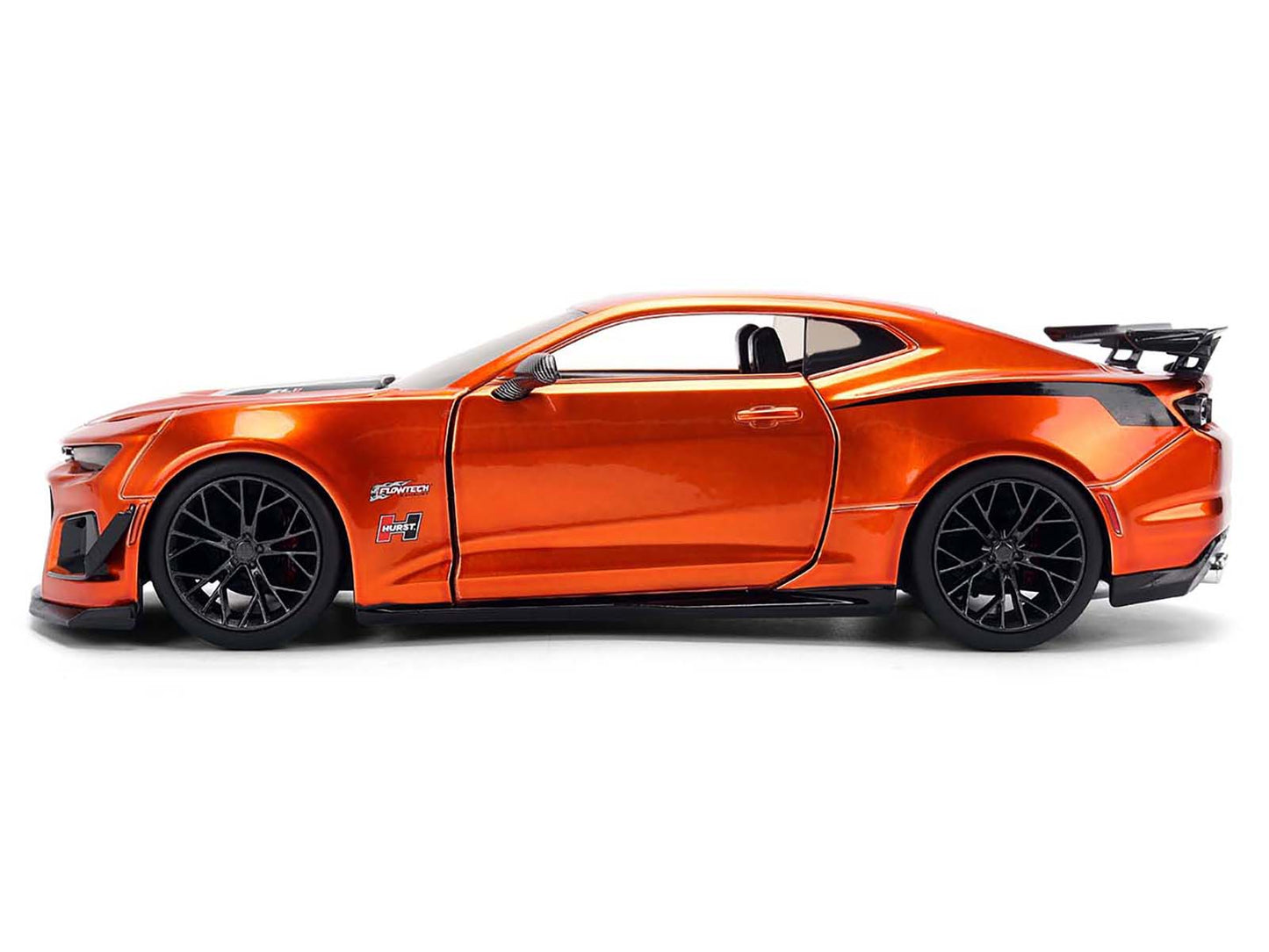 2024 Chevrolet Camaro ZL1 1LE Orange Metallic with Black Stripes "Bigtime Muscle" Series 1/24 Diecast Model Car by Jada <h2>2024 Jada</h2> <p>High-quality perfect for collectors and enthusiasts. Featu
