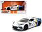 2020 Chevrolet Corvette Stingray C8 #89 "Michelin" White with Yellow and Blue Stripes "Bigtime Muscle" Series 1/24 Diecast Model Car by Jada <h2>2020 Jada</h2> <p>High-quality perfect for collectors e