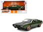 1972 Plymouth GTX Green Metallic with Matt Black Hood and Gold Stripes "Bigtime Muscle" Series 1/24 Diecast Model Car by Jada <h2>1972 Jada</h2> <p>High-quality perfect for collectors enthusiasts. Fea
