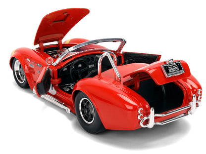 1965 Shelby Cobra 427 S/C #67 Red with Yellow Stripe "Bigtime Muscle" Series 1/24 Diecast Model Car by Jada <h2>1965 Jada</h2> <p>High-quality perfect for collectors and enthusiasts. Features detailed