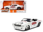 1971 Chevrolet Chevelle SS "Ghost SS" White with Graphics "Bigtime Muscle" Series 1/24 T&y Diecast Model Car by Jada