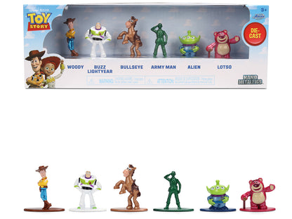 Set of 6 Diecast Figures "Toy Story" Movie Franchise "Nano Metalfigs" Series Models by Jada <h2>Set Jada</h2> <p>High-quality model car perfect for collectors and enthusiasts. Features detailed interi