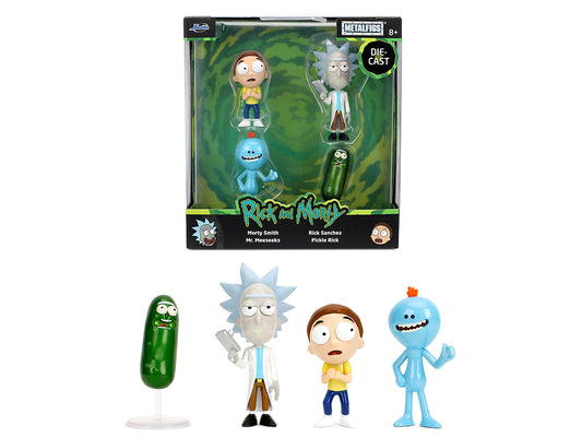 Set of 4 Diecast Figures "Rick and Morty" (2013-Current) TV Series "Metalfigs" Models by Jada <h2>Set Jada</h2> <p>High-quality model car perfect for collectors enthusiasts. Features detailed interior