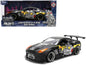 2009 Nissan GT-R (R35) Ben Sopra Matt Black with "Mechagodzilla" Graphics "Hollywood Rides" Series 1/24 Diecast Model Car by Jada <h2>2009 Jada</h2> <p>High-quality perfect for collectors and enthusia