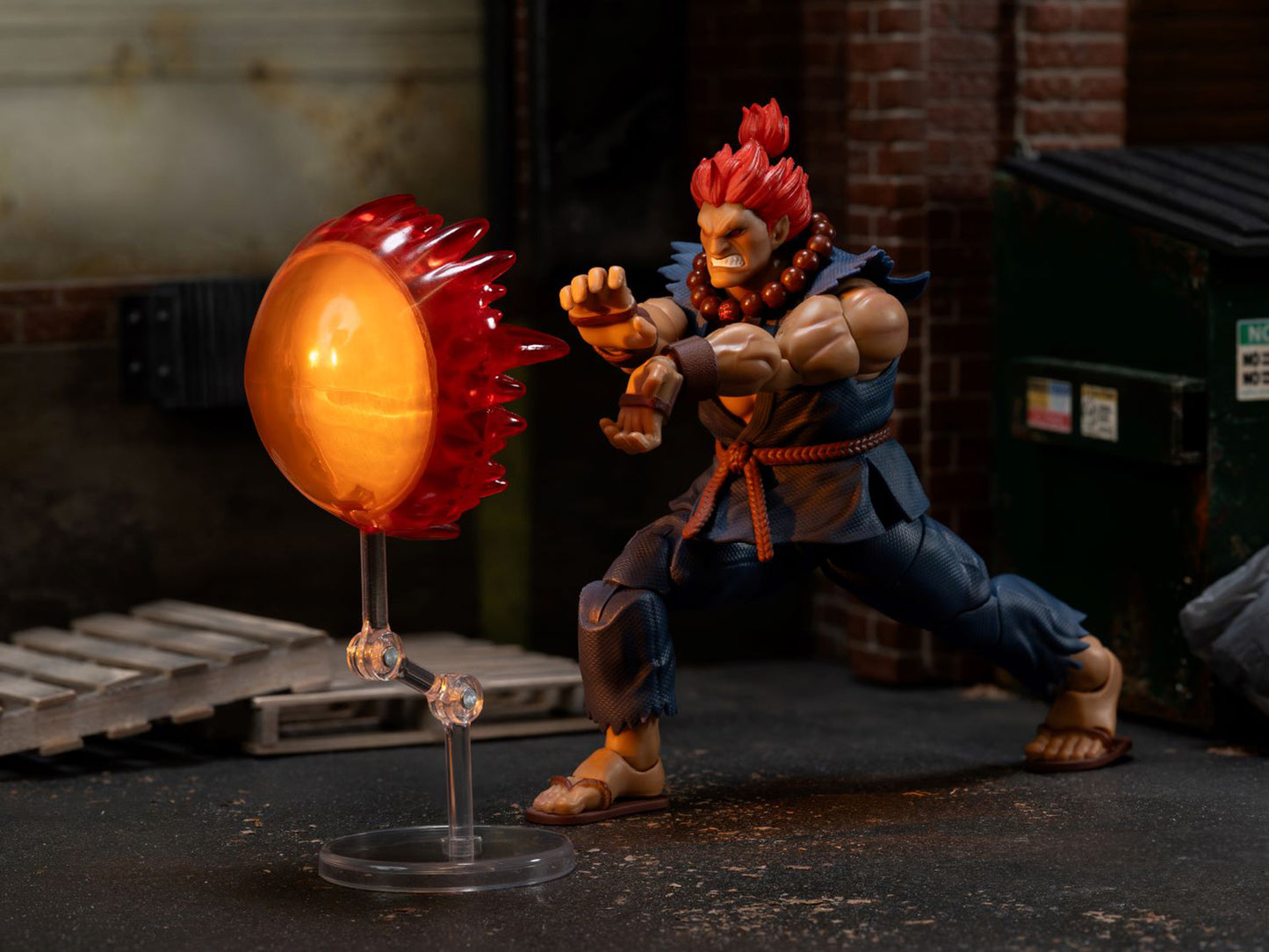 Akuma 6" Moveable Figure with Accessories and Alternate Head Hands "Ultra Street Fighter II: The Final Challengers" (2017) Video Game Model by Jada <h2>Akuma Jada</h2> <p>High-quality diecast car perf