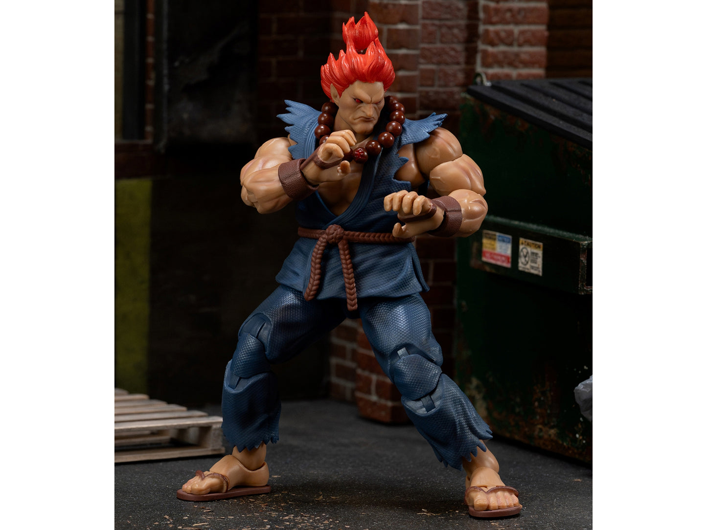 Akuma 6" Moveable Figure with Accessories and Alternate Head Hands "Ultra Street Fighter II: The Final Challengers" (2017) Video Game Model by Jada <h2>Akuma Jada</h2> <p>High-quality diecast car perf