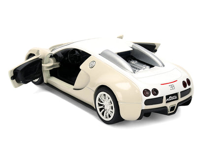 2011 Bugatti Veyron White Tan (2015) Movie 1/32 Diecast Model Car - Jada