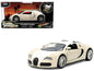 2011 Bugatti Veyron White Tan (2015) Movie 1/32 Diecast Model Car - Jada