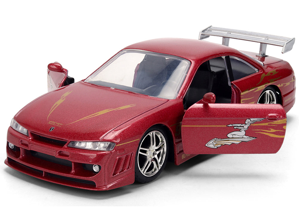 1997 Nissan 240SX (S14) Light Red Metallic 1/32 Diecast Model Car - Jada