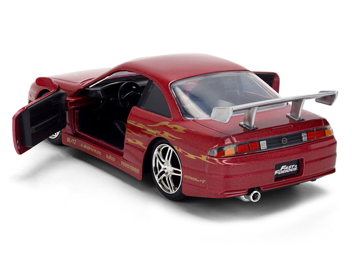 1997 Nissan 240SX (S14) Light Red Metallic 1/32 Diecast Model Car - Jada