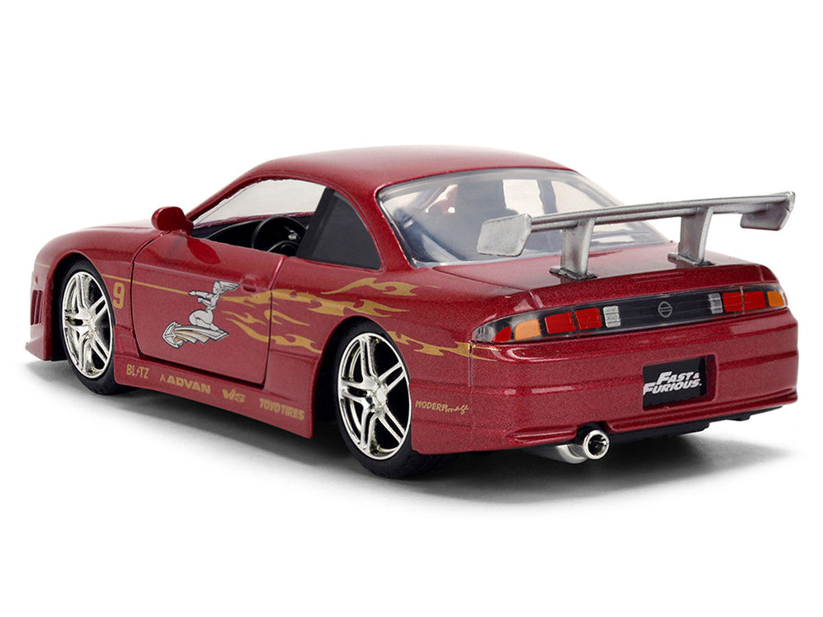 1997 Nissan 240SX (S14) Light Red Metallic 1/32 Diecast Model Car - Jada
