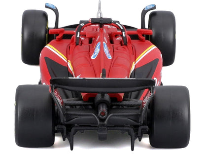 Ferrari SF-24 #16 Charles Leclerc "Formula One F1 World Championship" (2024) with Display Case "Formula Racing" Series 1/43 T&y Diecast Model Car by Bburago