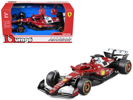 Ferrari SF-25 #16 Charles Leclerc Formula One F1 "World Championship" (2025) 1/43 T&y Diecast Model Car by Bburago