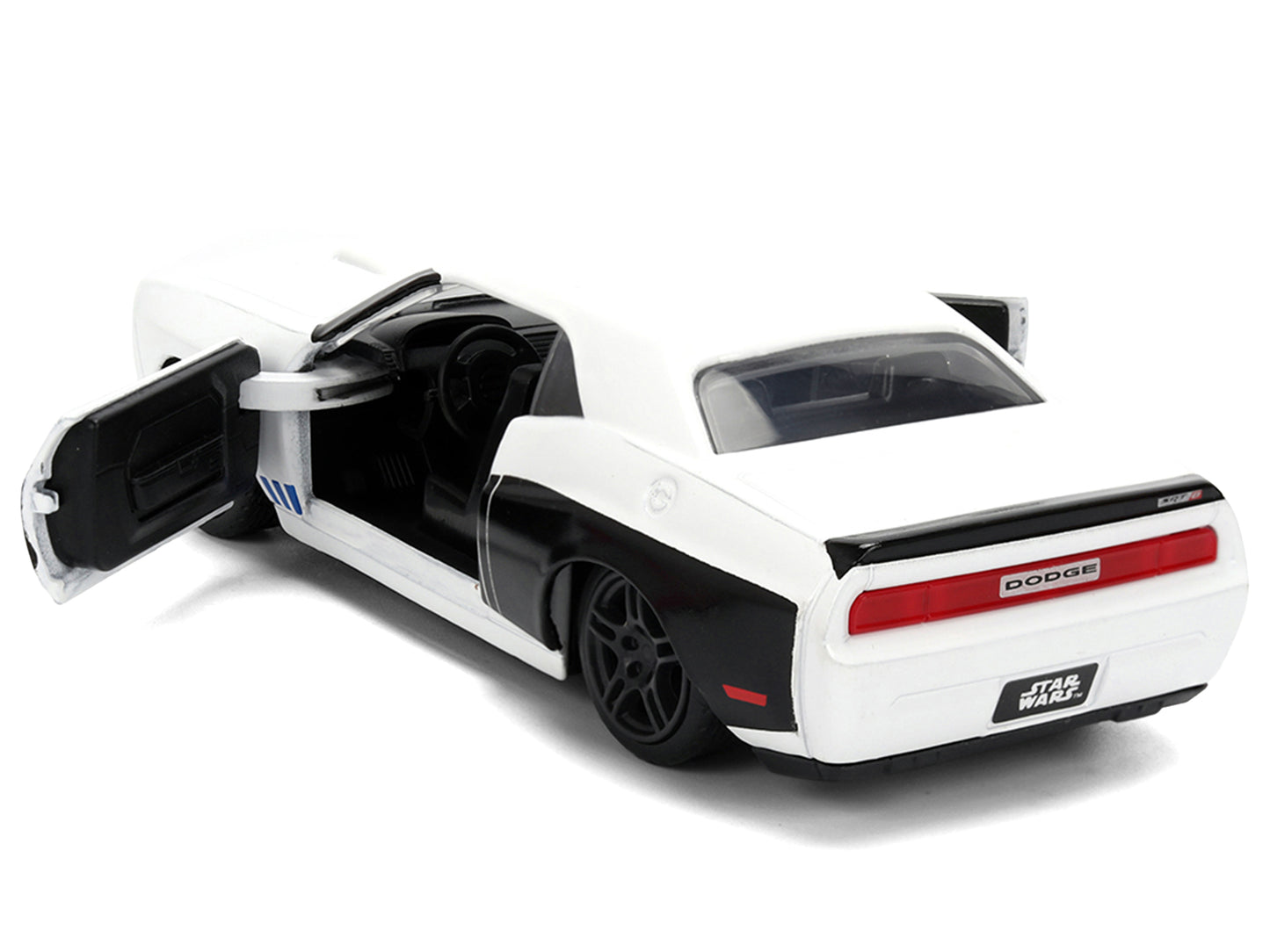 2012 Dodge Challenger SRT8 "Stormtrooper" Livery White with Graphics "Star Wars" Franchise "Hollywood Rides" Series 1/32 Diecast Model Car by Jada <h2>2012 Jada</h2> <p>High-quality perfect for collec