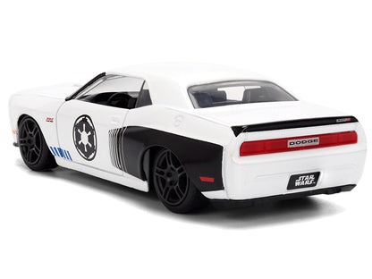 2012 Dodge Challenger SRT8 "Stormtrooper" Livery White with Graphics "Star Wars" Franchise "Hollywood Rides" Series 1/32 Diecast Model Car by Jada <h2>2012 Jada</h2> <p>High-quality perfect for collec