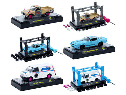 Model Kit 3 piece Car Set Release #90 1/64 Diecast Model Cars by M2 Machines
