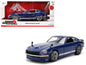1972 Datsun 240Z Blue with White Stripes "JDM Tuners" Series 1/24 Diecast Model Car by Jada <h2>1972 Jada</h2> <p>High-quality perfect for collectors and enthusiasts. Features detailed interior exteri