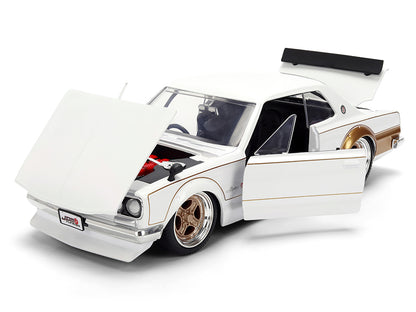 1971 Nissan Skyline 2000GT-R RHD (Right Hand Drive) White with Gold Graphics "JDM Tuners" Series 1/24 Diecast Model Car by Jada <h2>1971 Jada</h2> <p>High-quality perfect for collectors and enthusiast