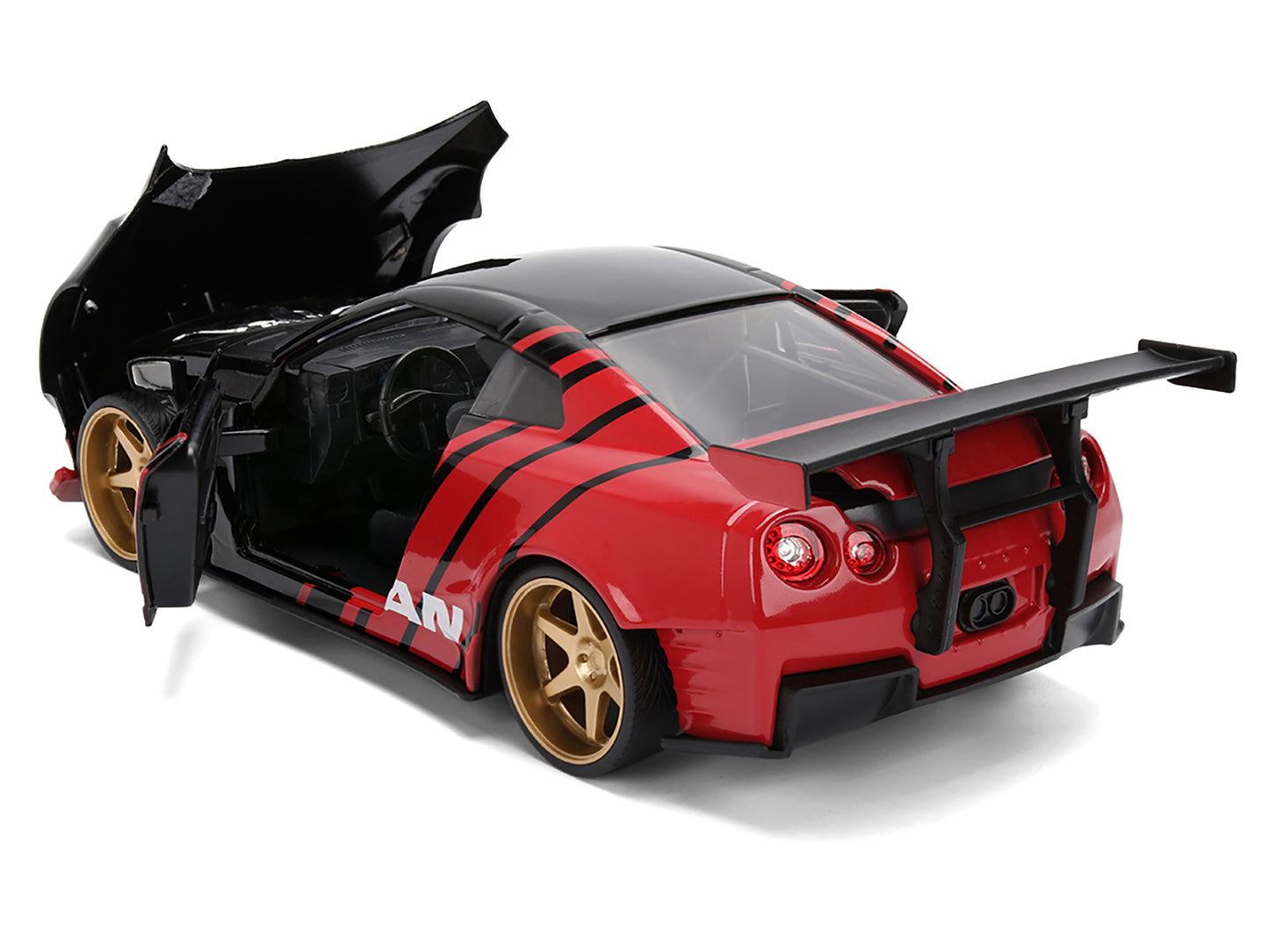 2009 Nissan GT-R (R35) Ben Sopra "Advan" Black and Red "JDM Tuners" Series 1/24 Diecast Model Car by Jada <h2>2009 Jada</h2> <p>High-quality perfect for collectors enthusiasts. Features detailed inter